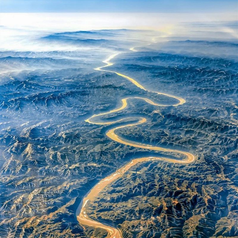 閑暇之余，黃河尋蹤：流過(guò)千年塵煙，歷經(jīng)歲月滄桑  