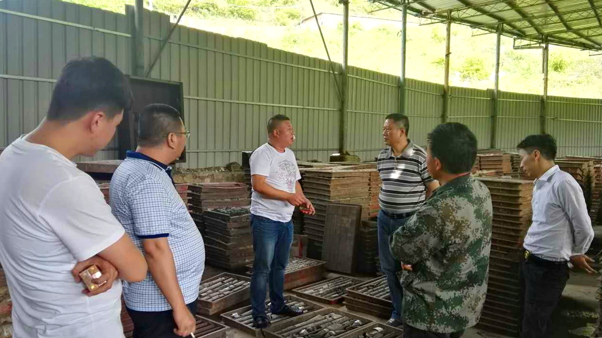 河南豫光采購代表團到貴州開(kāi)元參觀(guān)考察